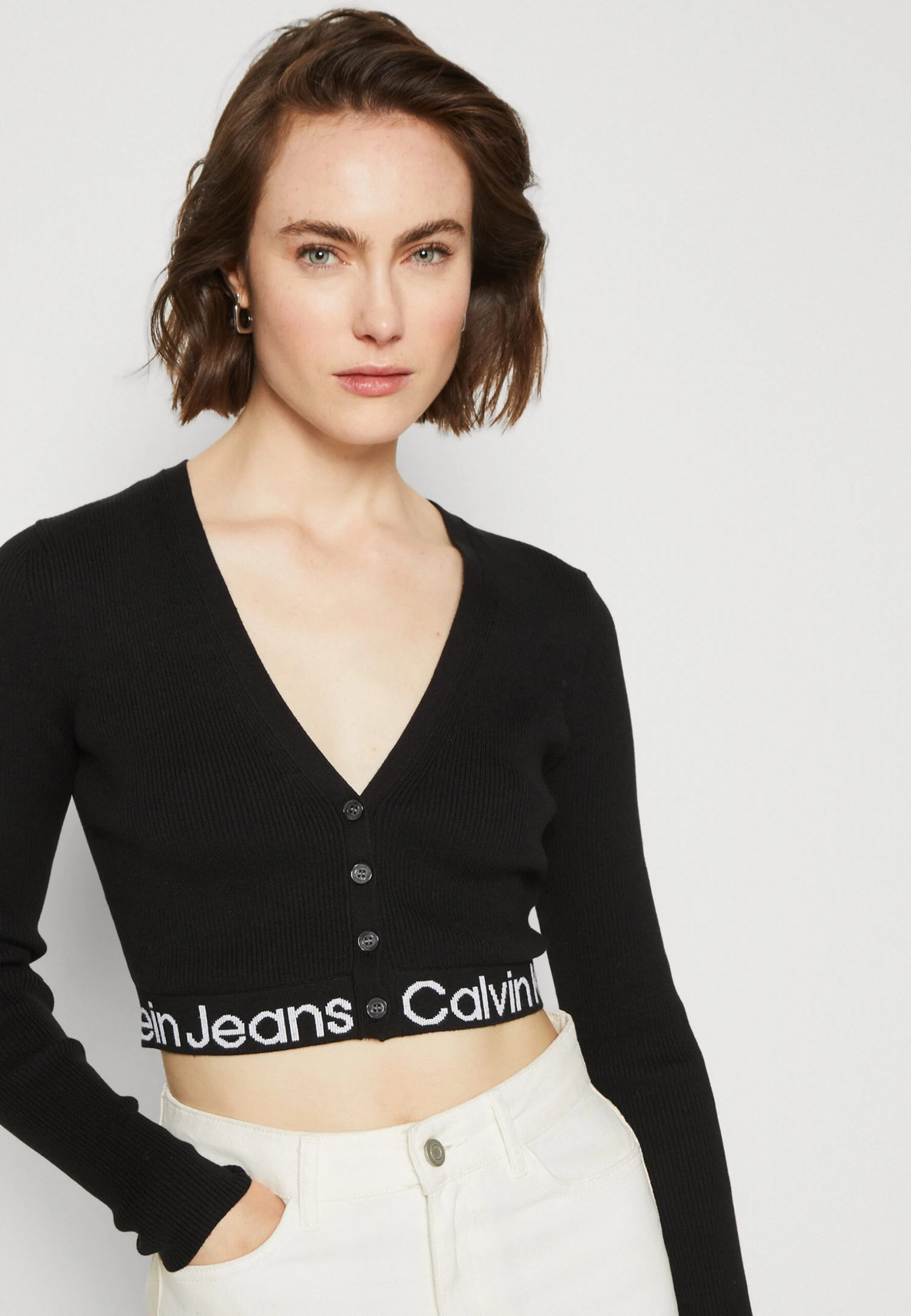 Calvin Klein Jeans Logo - Vest - Black - Afbeelding 4