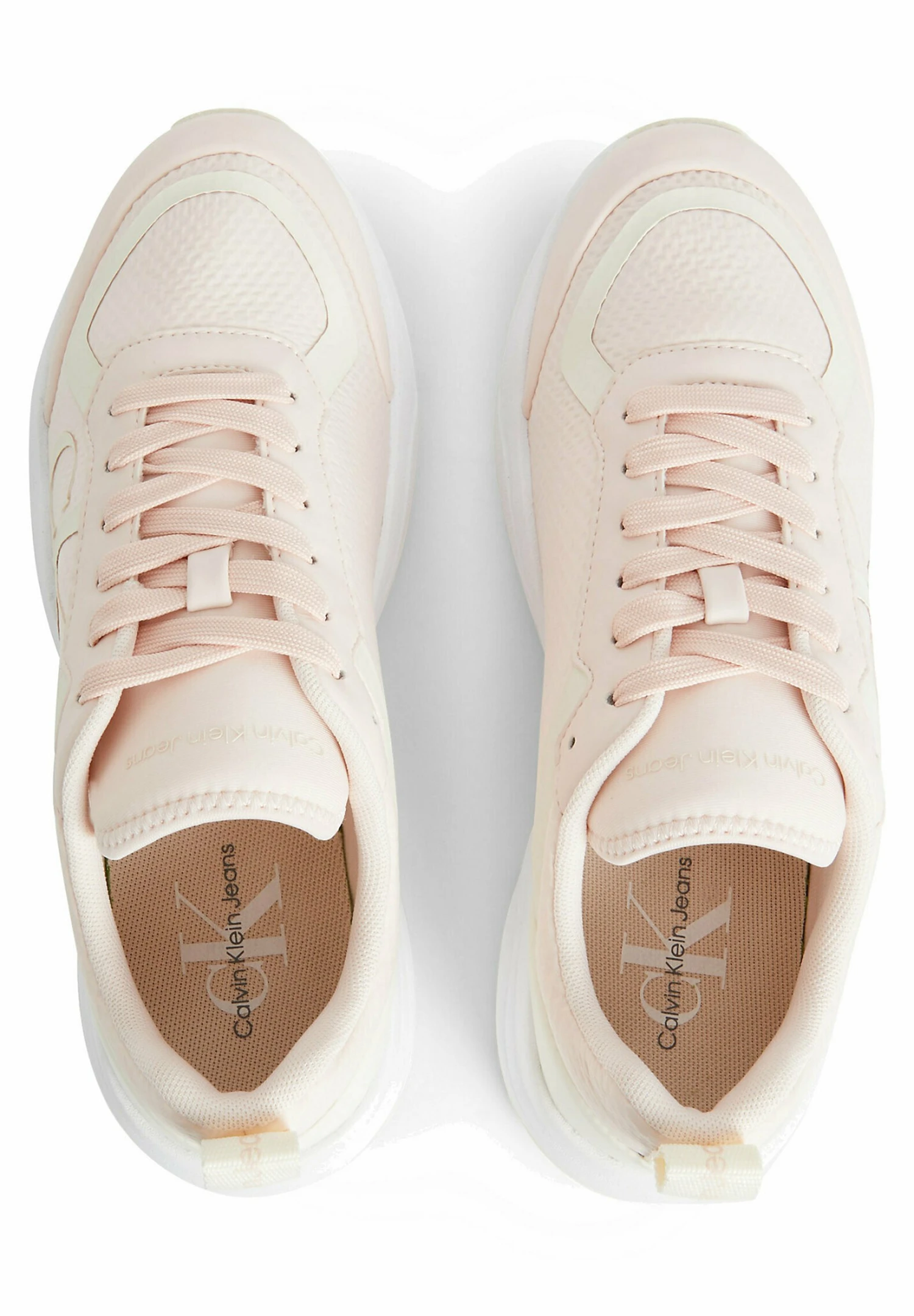 Calvin Klein Jeans Recycled Mesh - Sneakers Laag - Peach Blush/Creamy White - Afbeelding 3