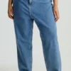 Calvin Klein Jeans Mom - Straight Leg Jeans - Denim Medium
