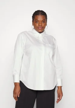 Calvin Klein Inclusive Relaxed Cotton Shirt - Blouse - Bright White