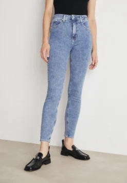 Calvin Klein Jeans High Rise Super Skinny Ankle - Jeans Skinny Fit - Denim Medium