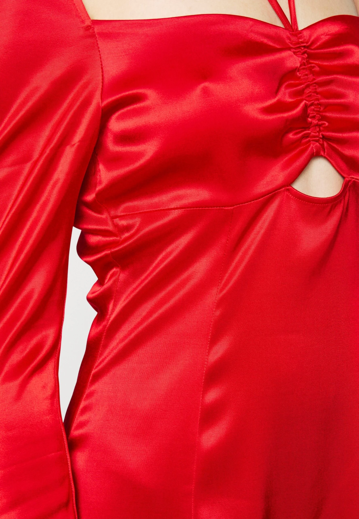 Calvin Klein Jeans Cut Out Ruched Detailing Dress - Jurk - Candy - Afbeelding 6