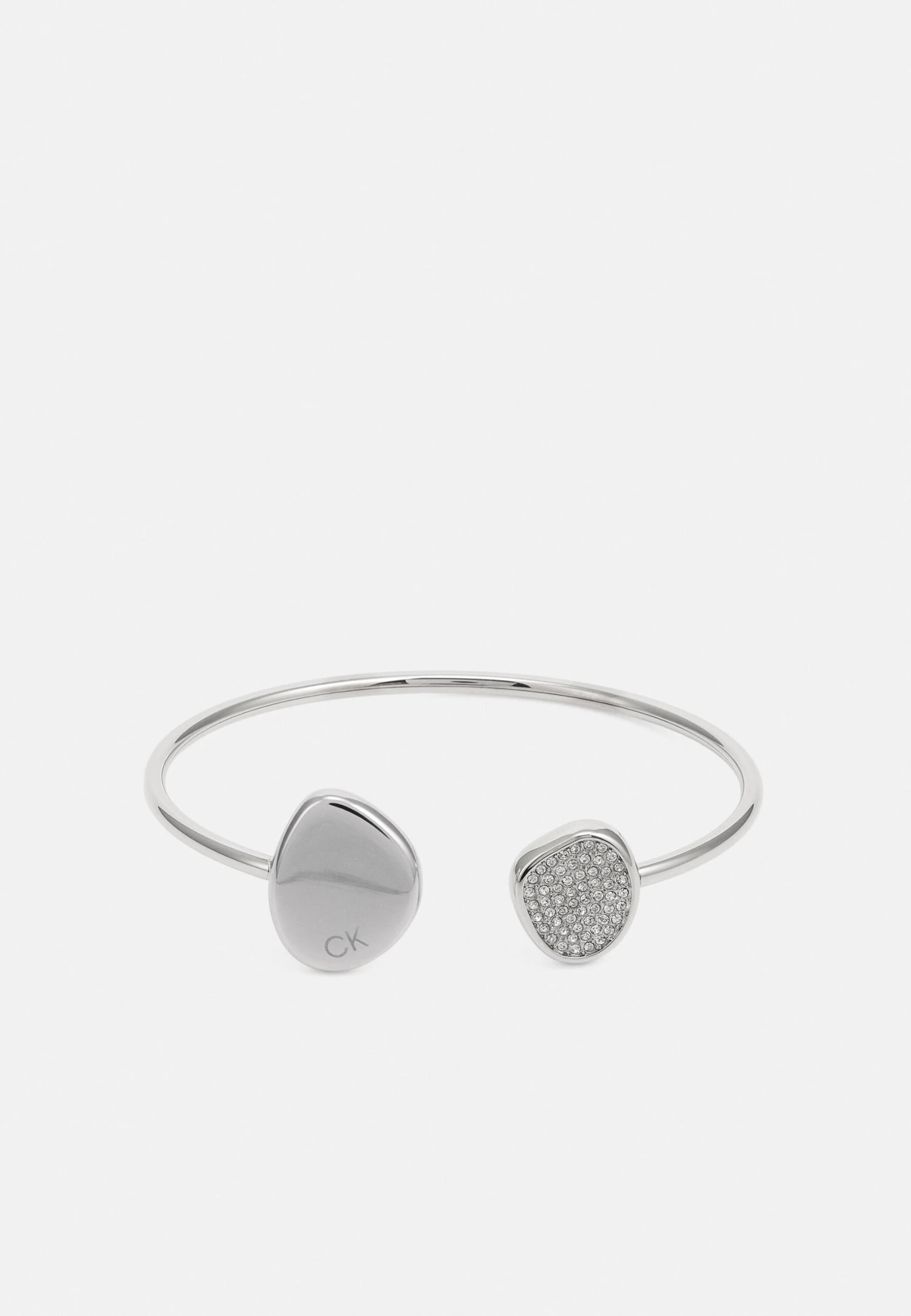 Calvin Klein Polished Bangle - Armband - Silver-Coloured