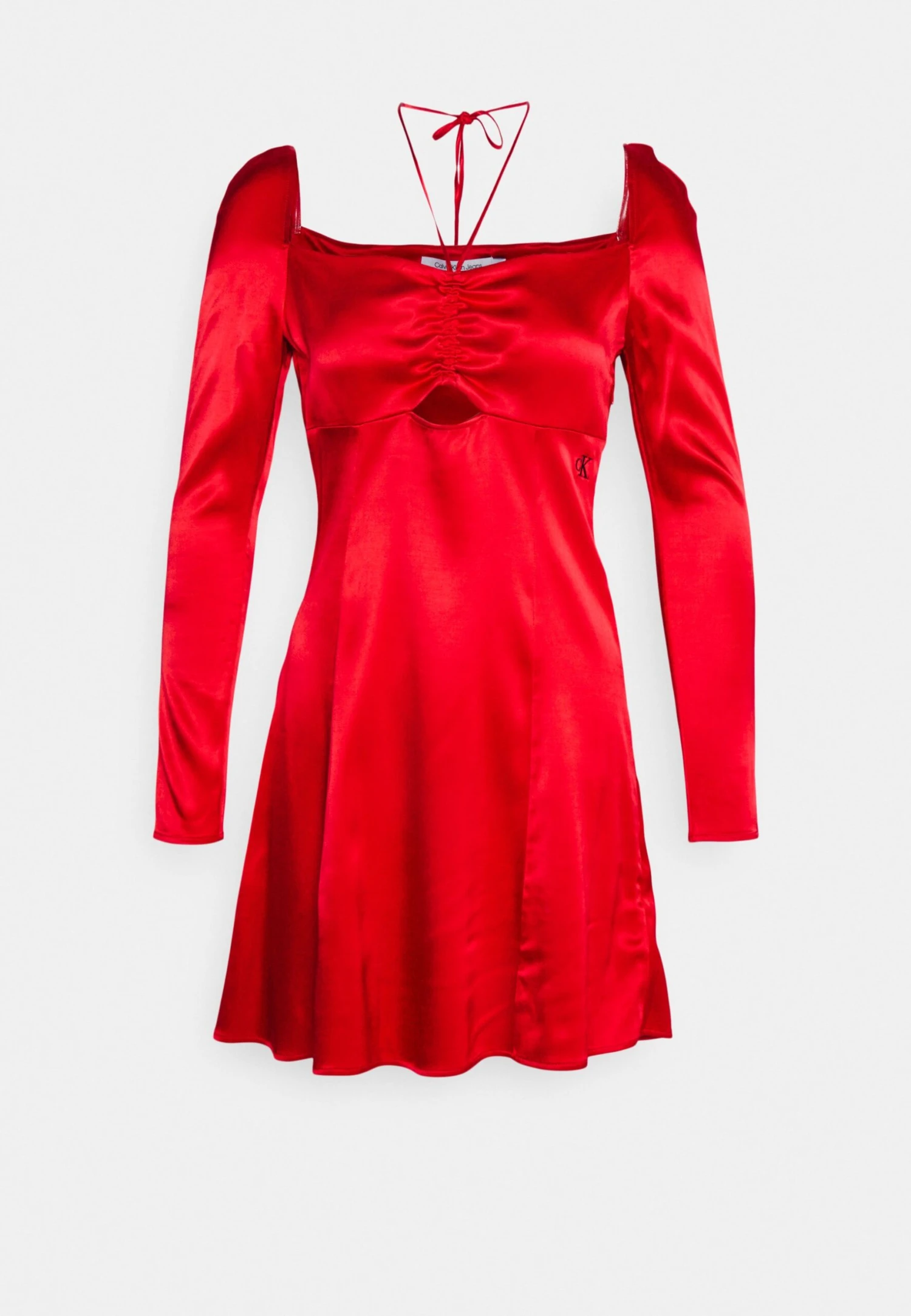 Calvin Klein Jeans Cut Out Ruched Detailing Dress - Jurk - Candy - Afbeelding 5