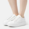 Calvin Klein Bubble Cupsole Lace Up - Sneakers Laag - Triple White