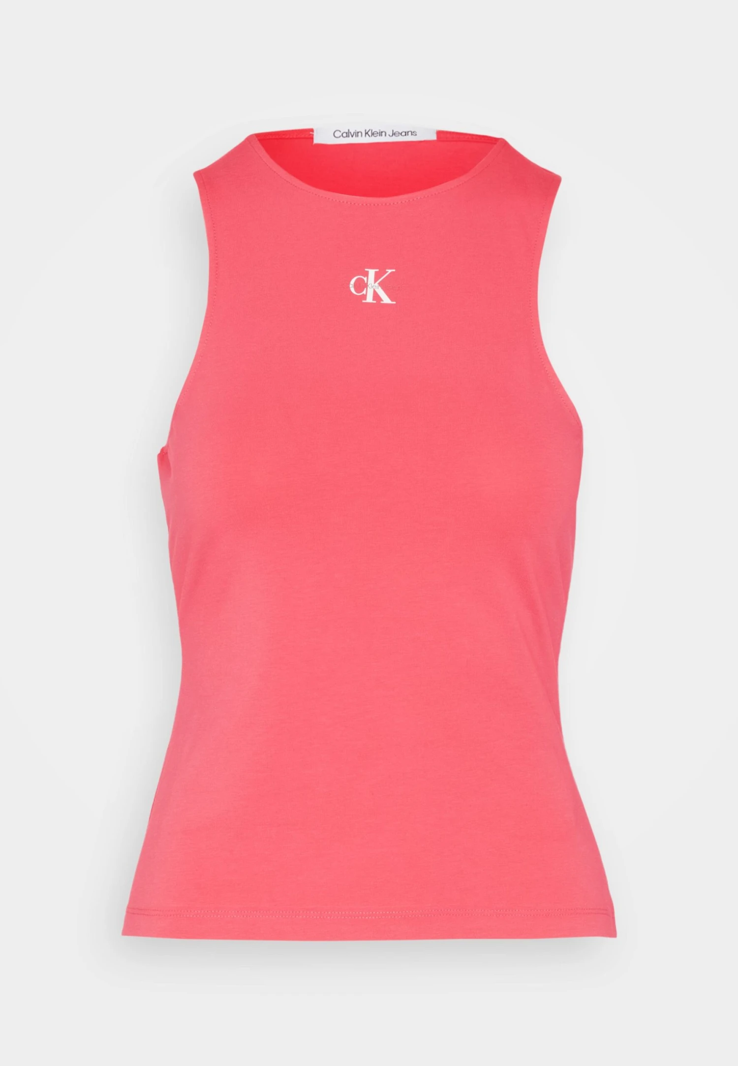 Calvin Klein Jeans Micro Monologo Racer Back - Top - Pink Flash - Afbeelding 5