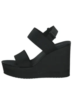 Calvin Klein Sandalen Met Hoge Hak - Black