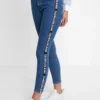 Calvin Klein Jeans 010 High Rise Skinny Ankle - Jeans Skinny Fit - Dark Blue Denim