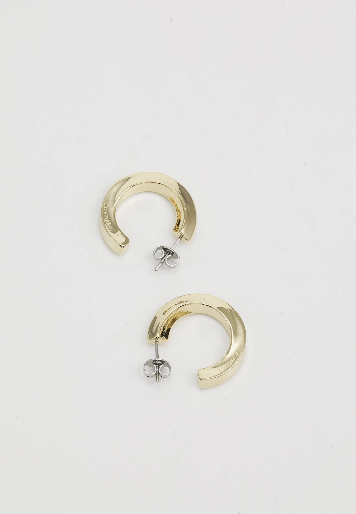 Calvin Klein Polished Twist Hoop Earrings - Oorbellen - Gold-Coloured - Afbeelding 2