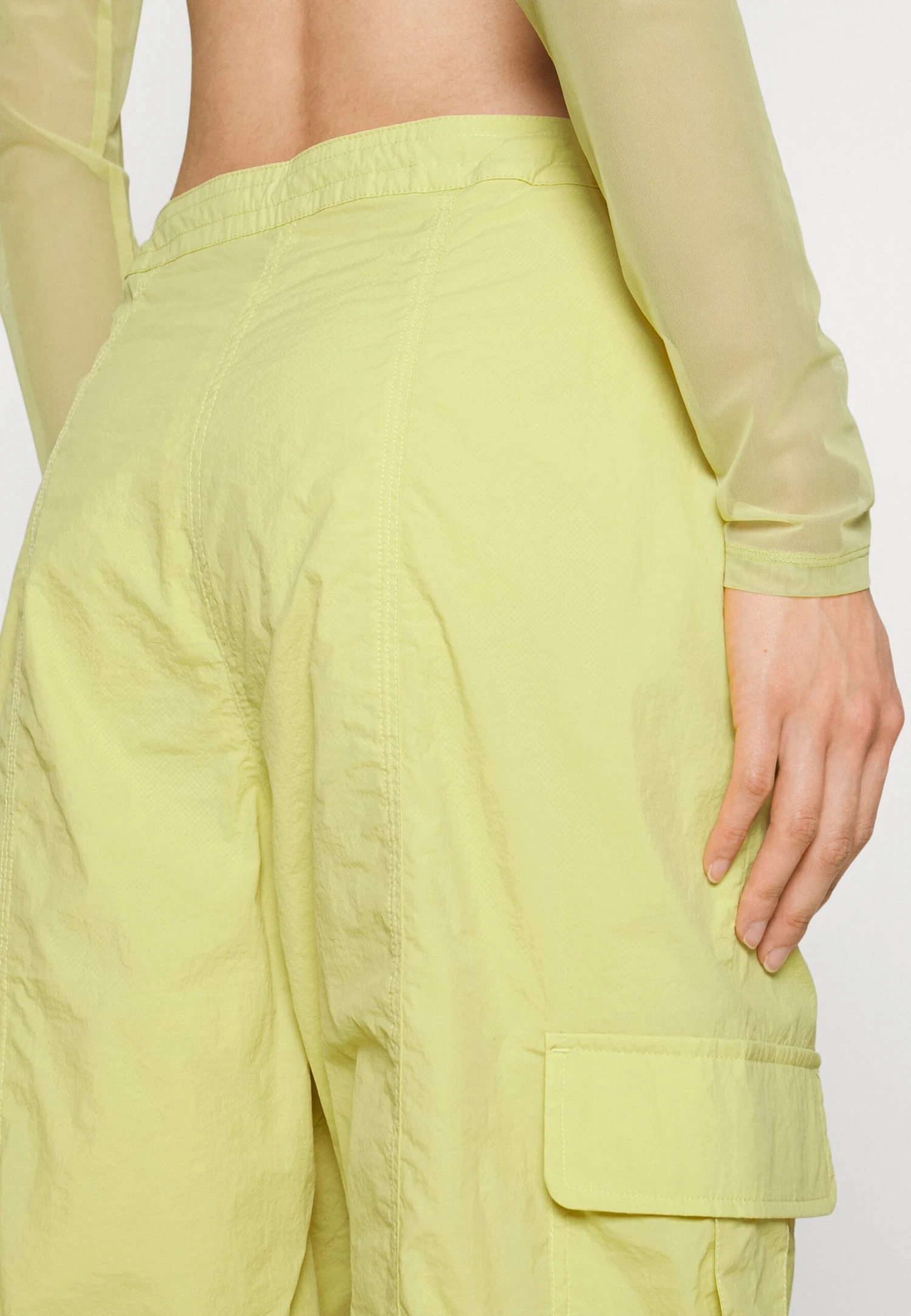 Calvin Klein Jeans Soft TouchWide Pant - Broek - Yellow Sand - Afbeelding 7