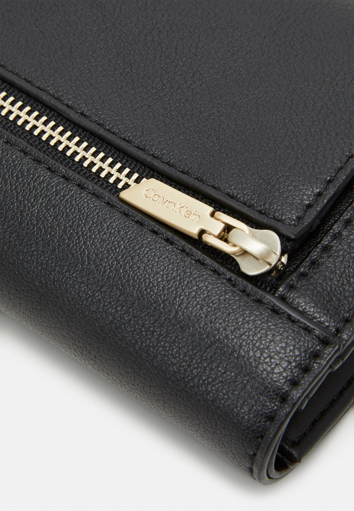 Calvin Klein Lock Trifold- Portemonnee -Black - Afbeelding 4