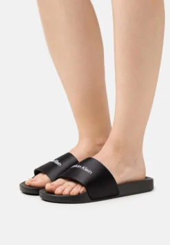 Calvin Klein Badslippers - Black / Bright White