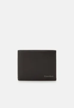 Calvin Klein Duo Stitch Bifold Coin- Portemonnee - Dark Brown
