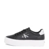 Calvin Klein Jeans Vulc Lth Refl Wn - Sneakers Laag - Black/Silver