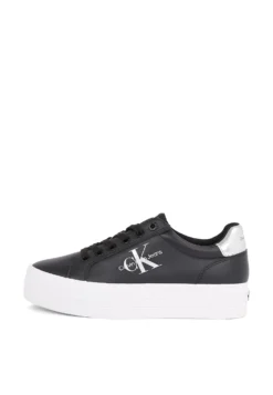 Calvin Klein Jeans Vulc Lth Refl Wn - Sneakers Laag - Black/Silver