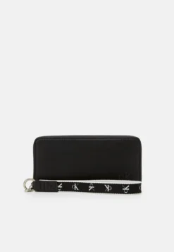 Calvin Klein Jeans Ultralight Zip Around - Portemonnee - Black