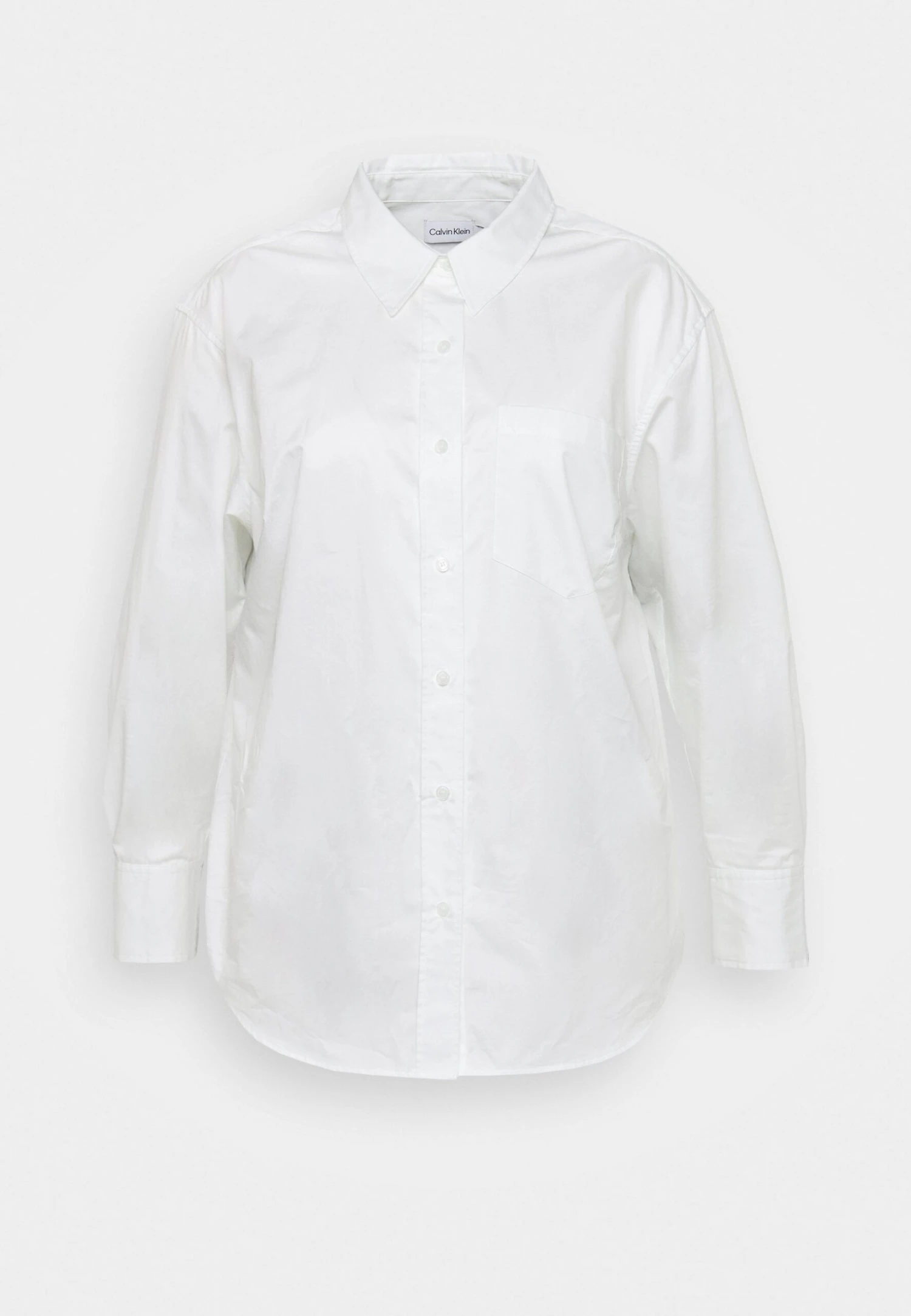 Calvin Klein Inclusive Relaxed Cotton Shirt - Blouse - Bright White - Afbeelding 4