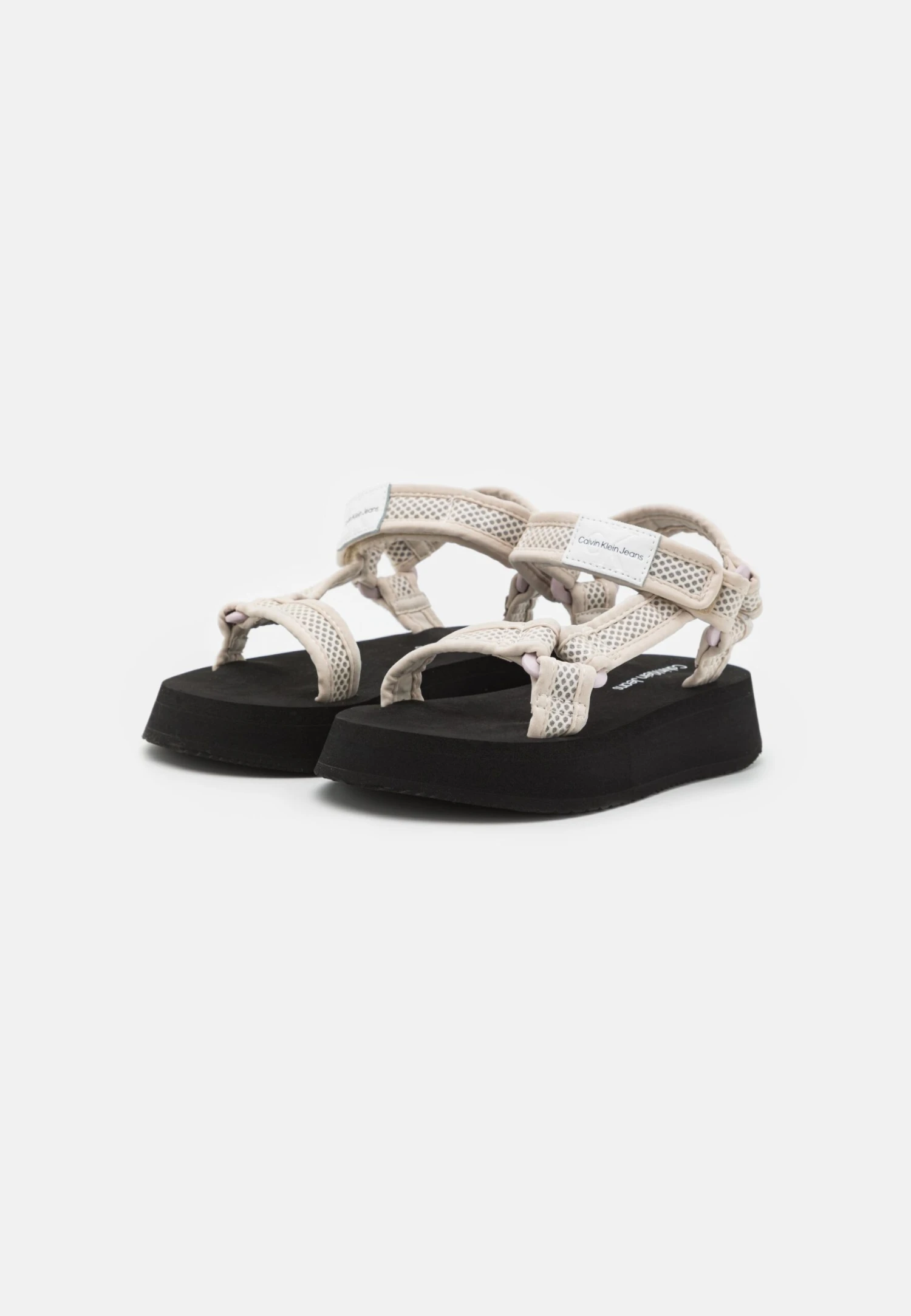 Calvin Klein Jeans Prefresato - Sandalen Met Plateauzool - Eggshell - Afbeelding 3