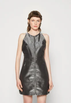 Calvin Klein Jeans Liquid Dress - Cocktailjurk - Schwarz