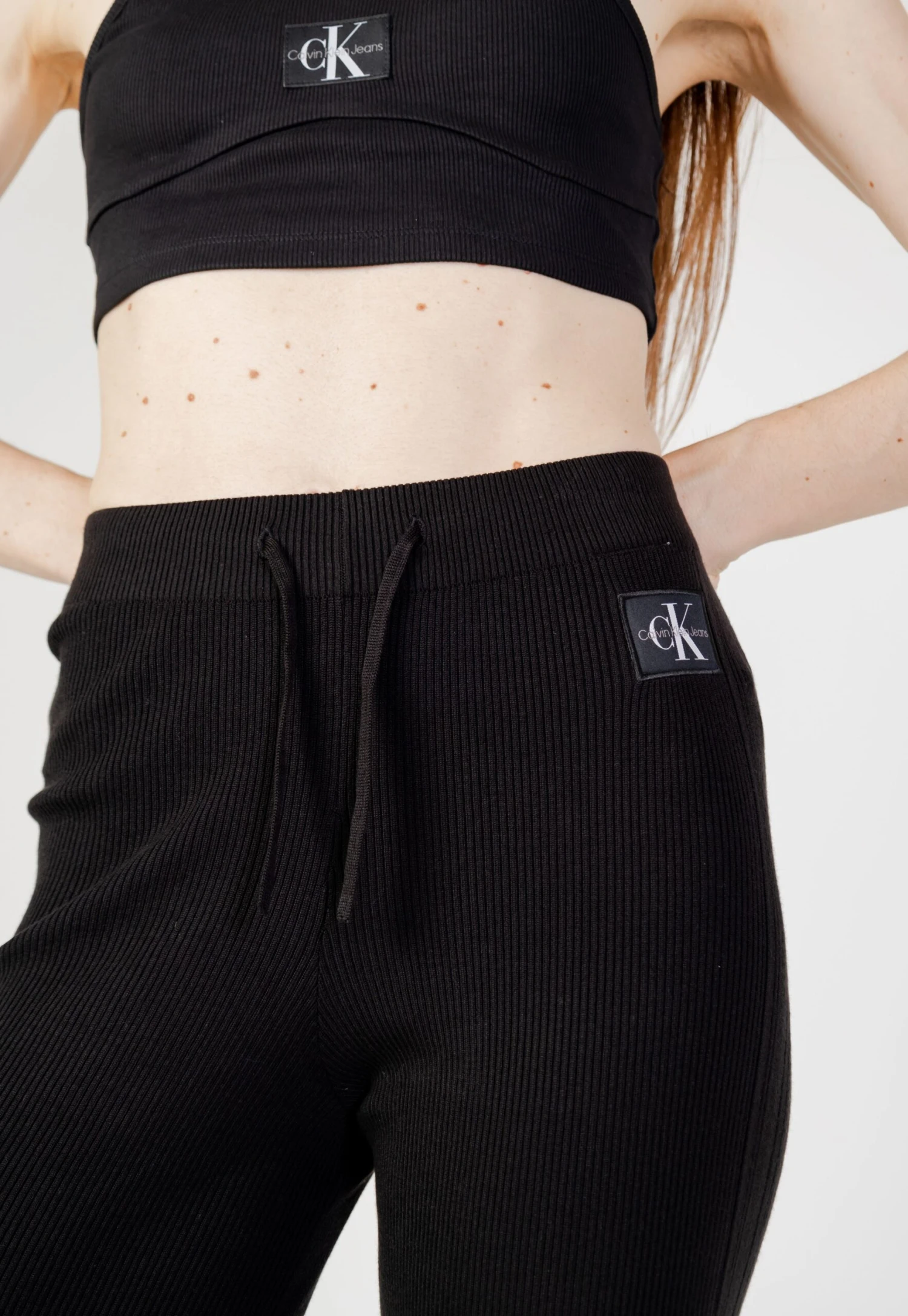 Calvin Klein Jeans Badge Straight J20J222114 - Trainingsbroek - Black - Afbeelding 4