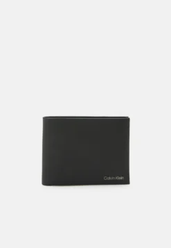 Calvin Klein Concise Trifold Unisex - Portemonnee -Black