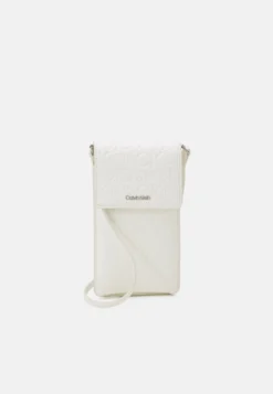 Calvin Klein Must Phone Pouch - Telefoonhoesje - Marshmallow Mono