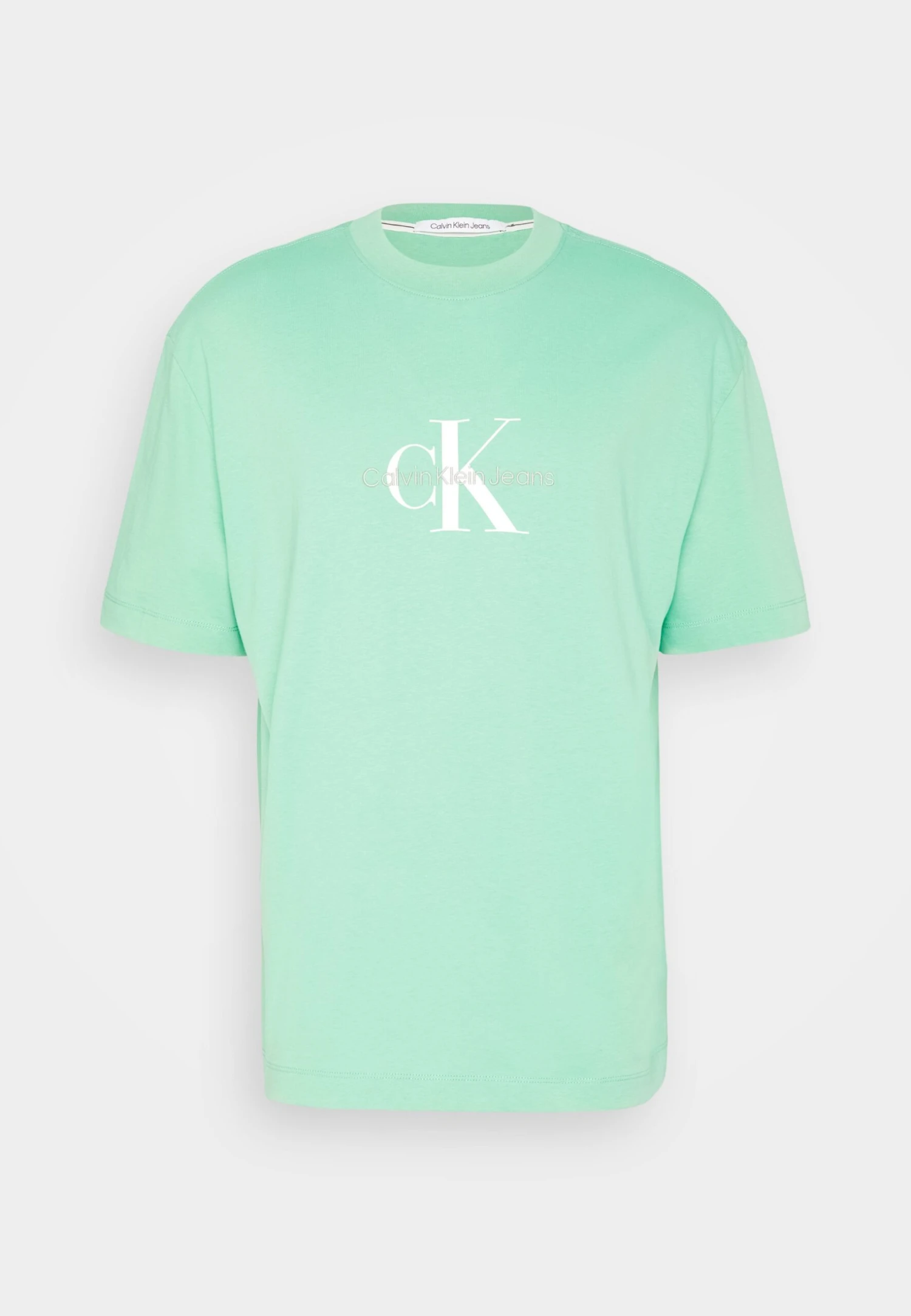 Calvin Klein Jeans Monologo Tee Unisex - T-Shirt Print - Neptunes Wave - Afbeelding 5