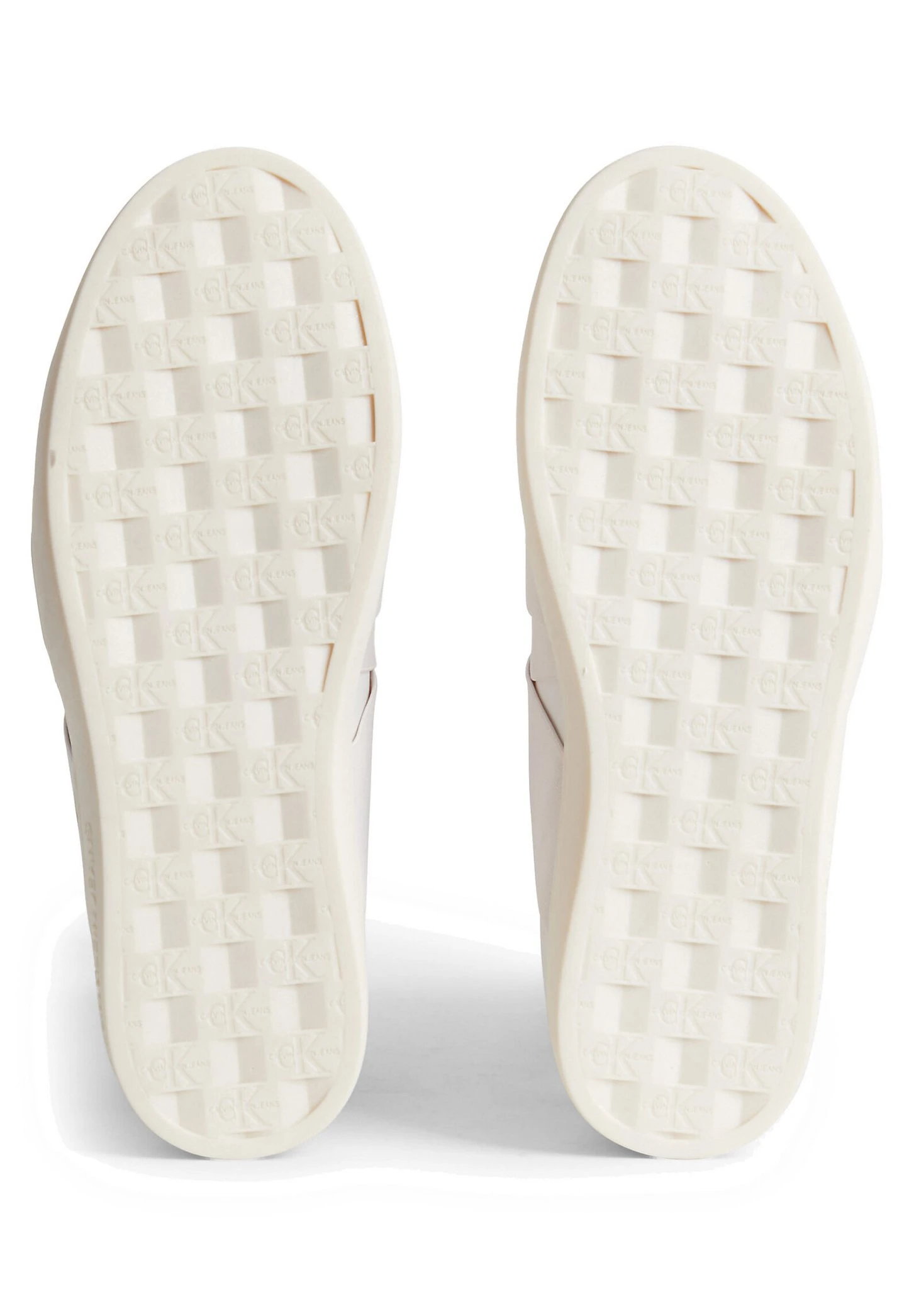 Calvin Klein Jeans Classic Cupsole Elast Webbing - Instappers - White/Ancient White - Afbeelding 5