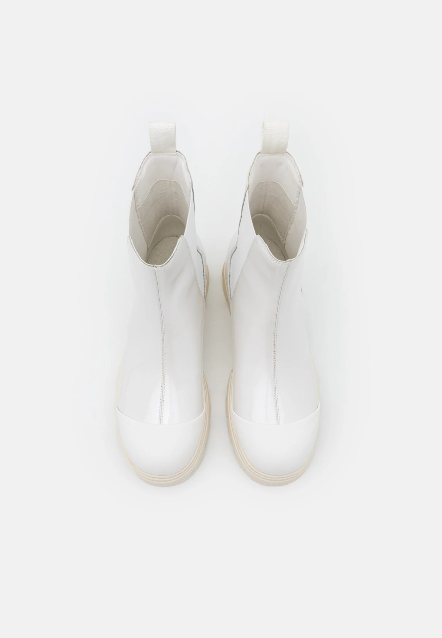 Calvin Klein Jeans Chunky Combat Chelsea Boot - Enkellaarsjes Met Plateauzool - White - Afbeelding 6