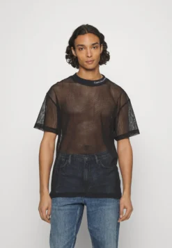 Calvin Klein Jeans Tee Unisex - T-Shirt Print - Black