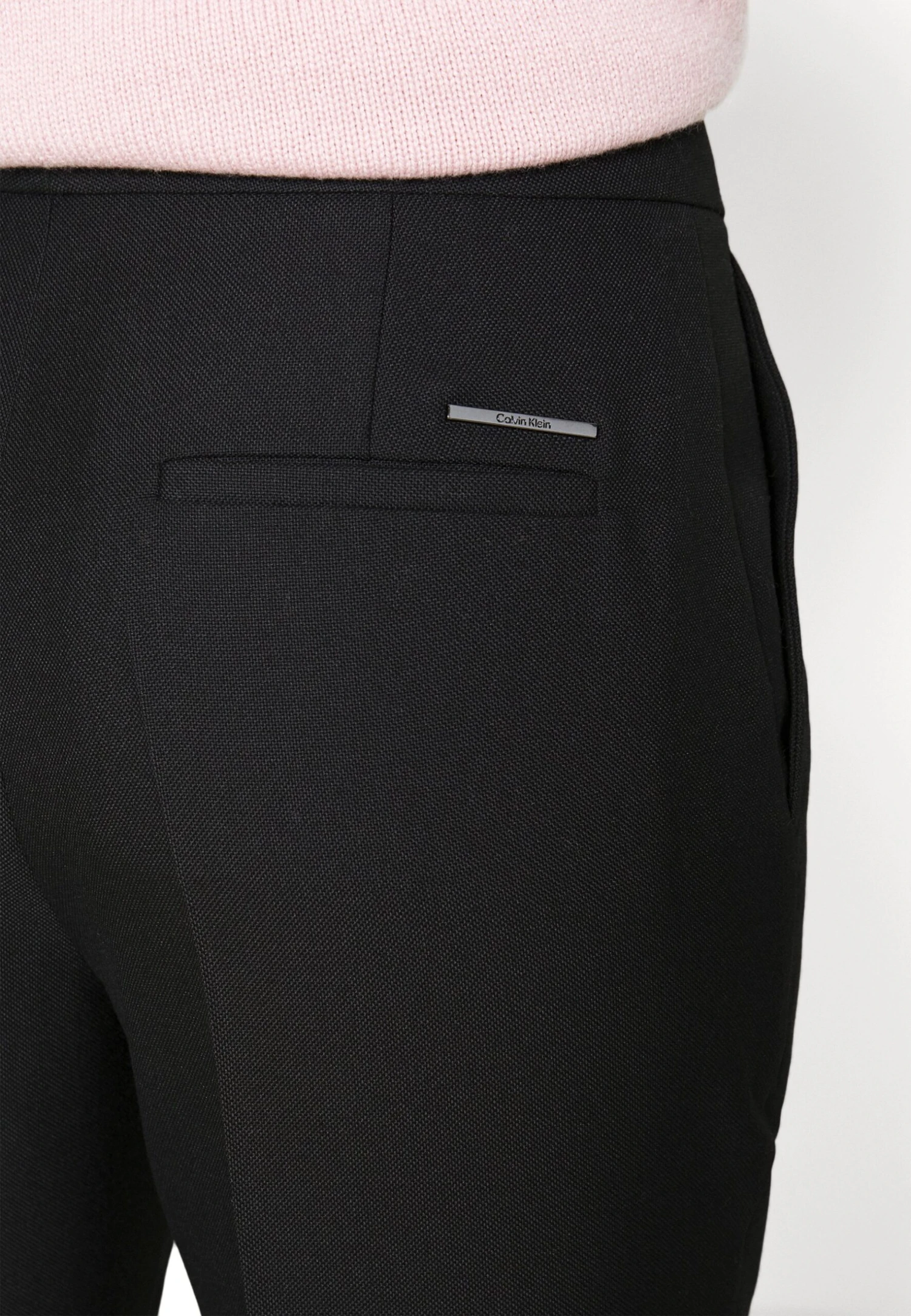 Calvin Klein Tapered Ankle Pant - Broek - Black - Afbeelding 5