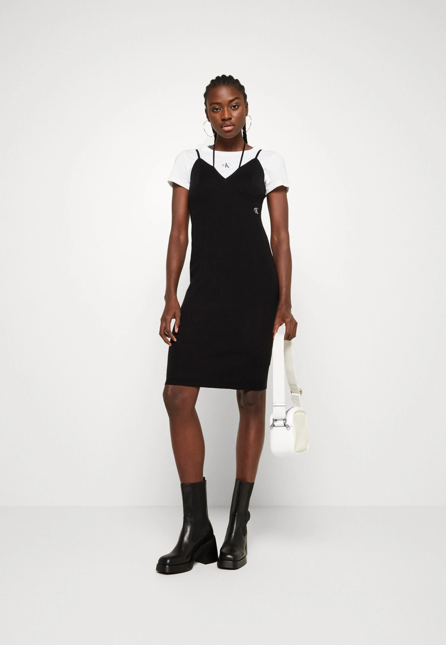 Calvin Klein Jeans Etui-Jurk - Ck Black - Afbeelding 2