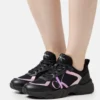 Calvin Klein Jeans Retro Tennis Hyper- Sneakers Laag - Black/Amethyst