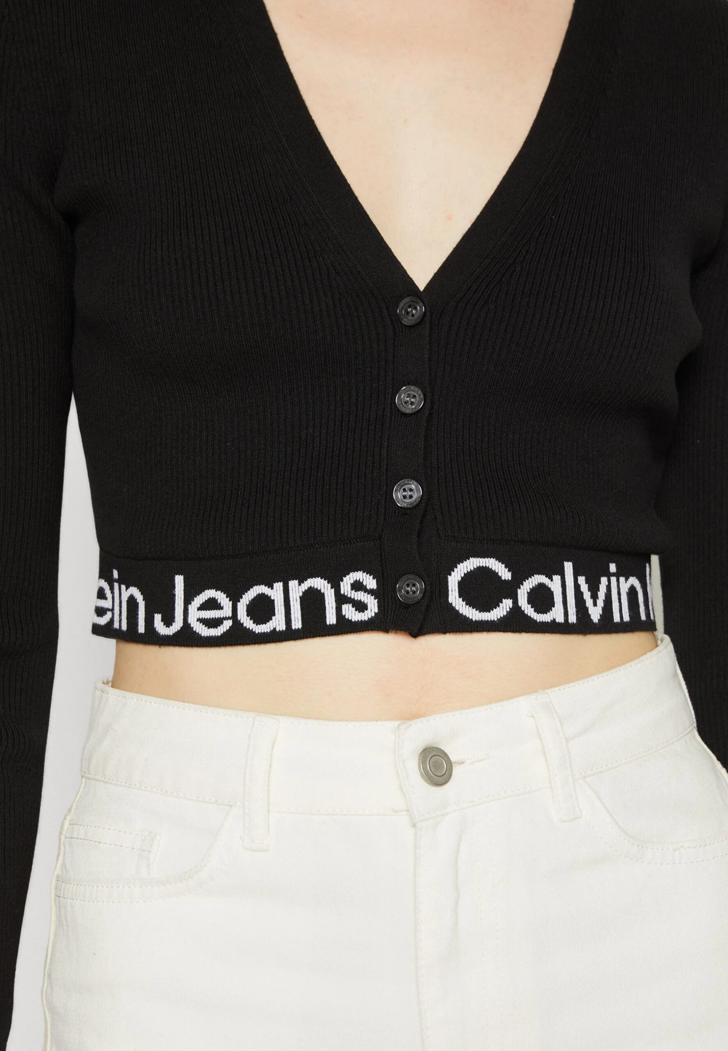 Calvin Klein Jeans Logo - Vest - Black - Afbeelding 6