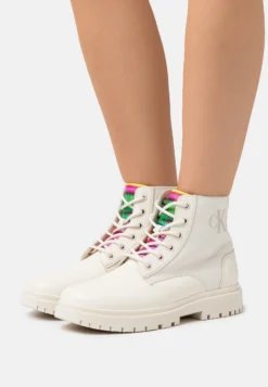 Calvin Klein Jeans Cap Pride - Veterboots - Creamy White