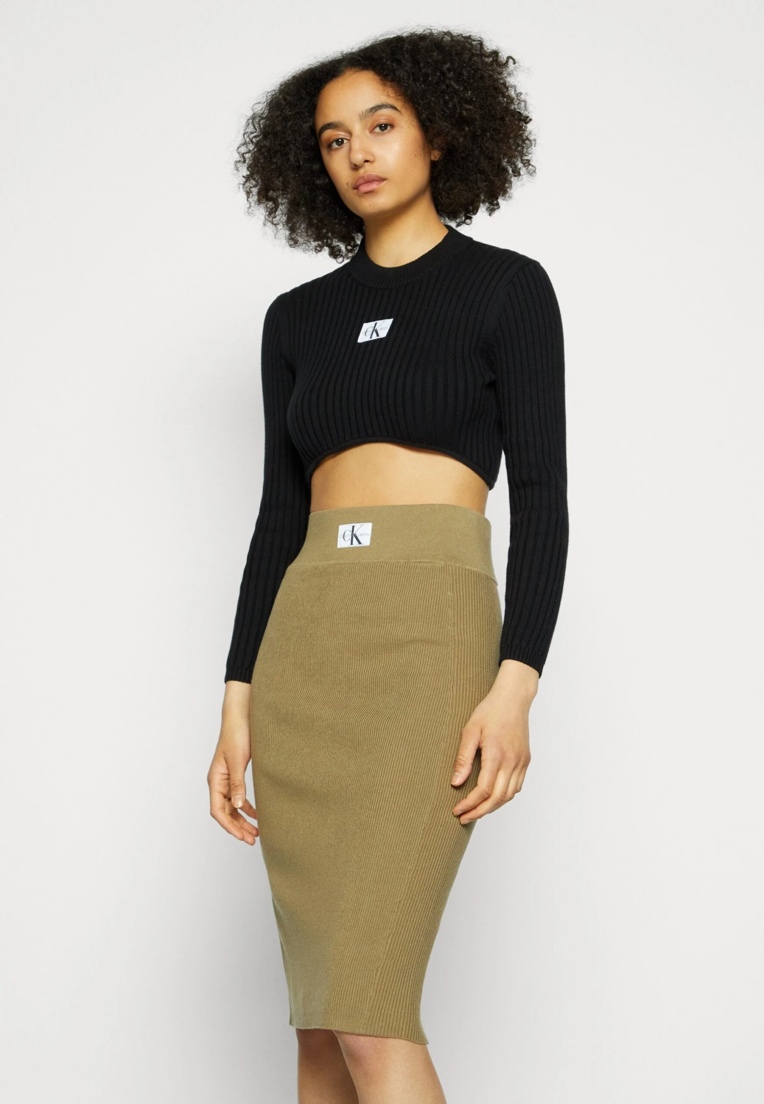 Calvin Klein Jeans Badge Skirt - Kokerrok - Woodridge - Afbeelding 4