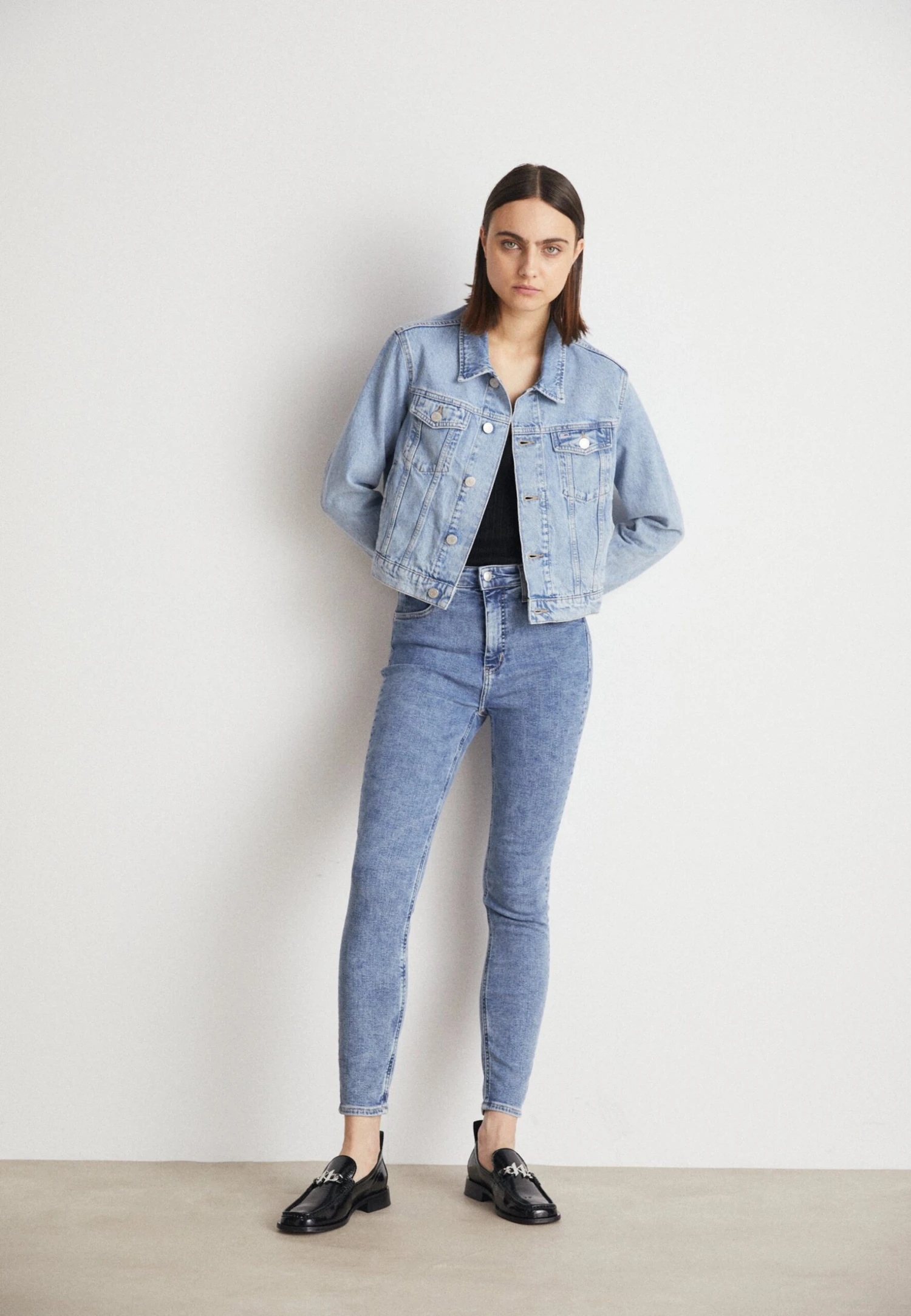 Calvin Klein Jeans High Rise Super Skinny Ankle - Jeans Skinny Fit - Denim Medium - Afbeelding 2