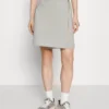 Calvin Klein Jeans Wrap Zipped Skirt - Minirok - Eggshell