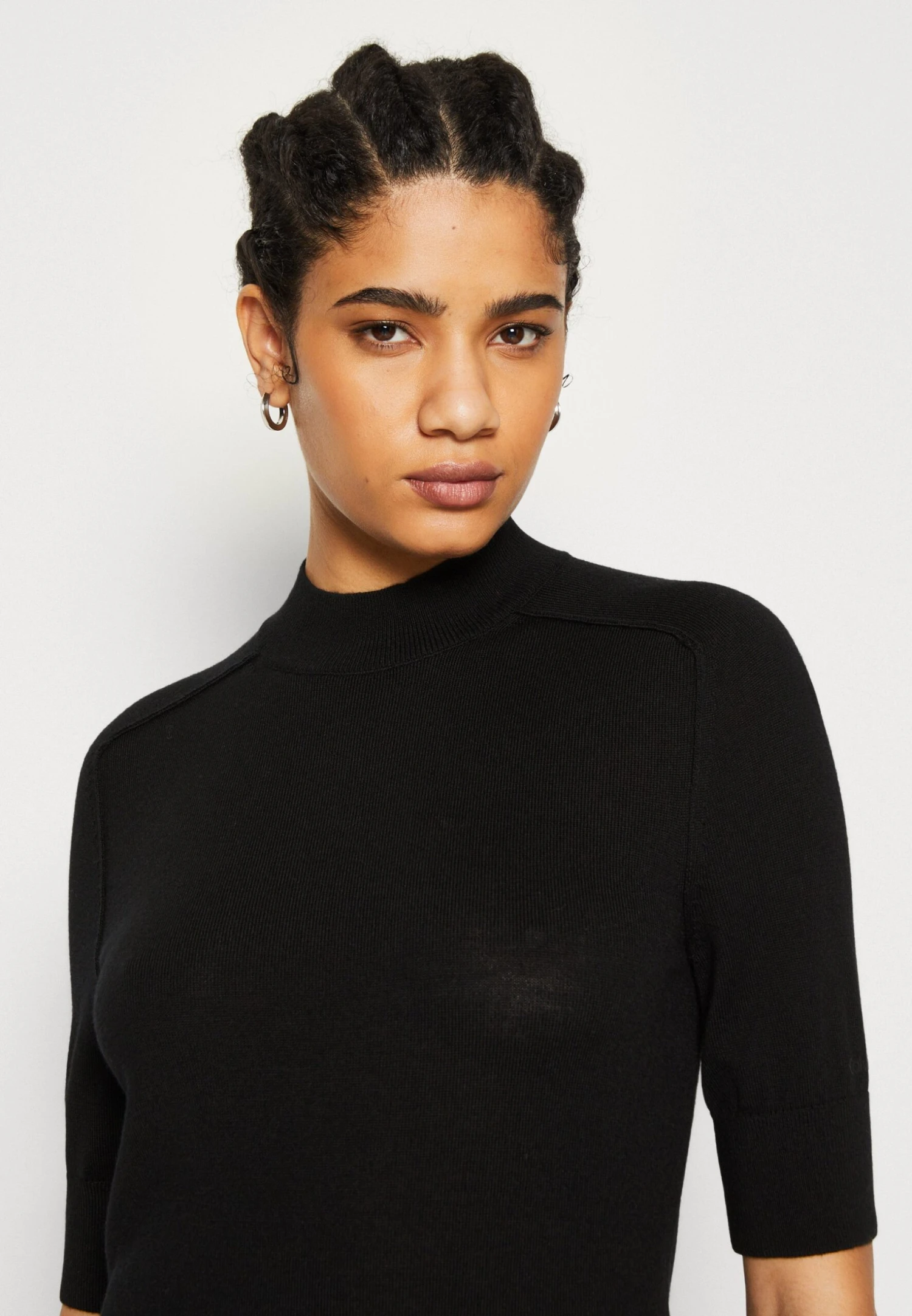 Calvin Klein Dress - Gebreide Jurk - Black - Afbeelding 4