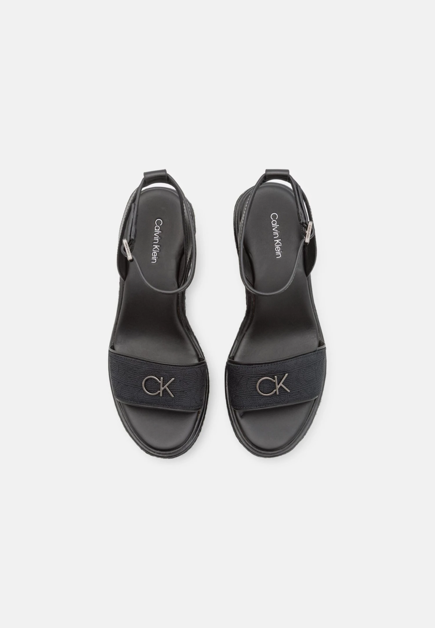 Calvin Klein Wedge - Sandalen Met Hoge Hak - Black - Afbeelding 6