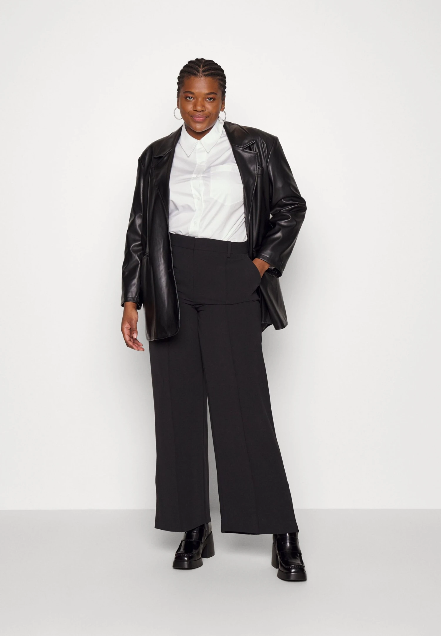 Calvin Klein Inclusive Wide Leg Pant - Broek - Black - Afbeelding 2