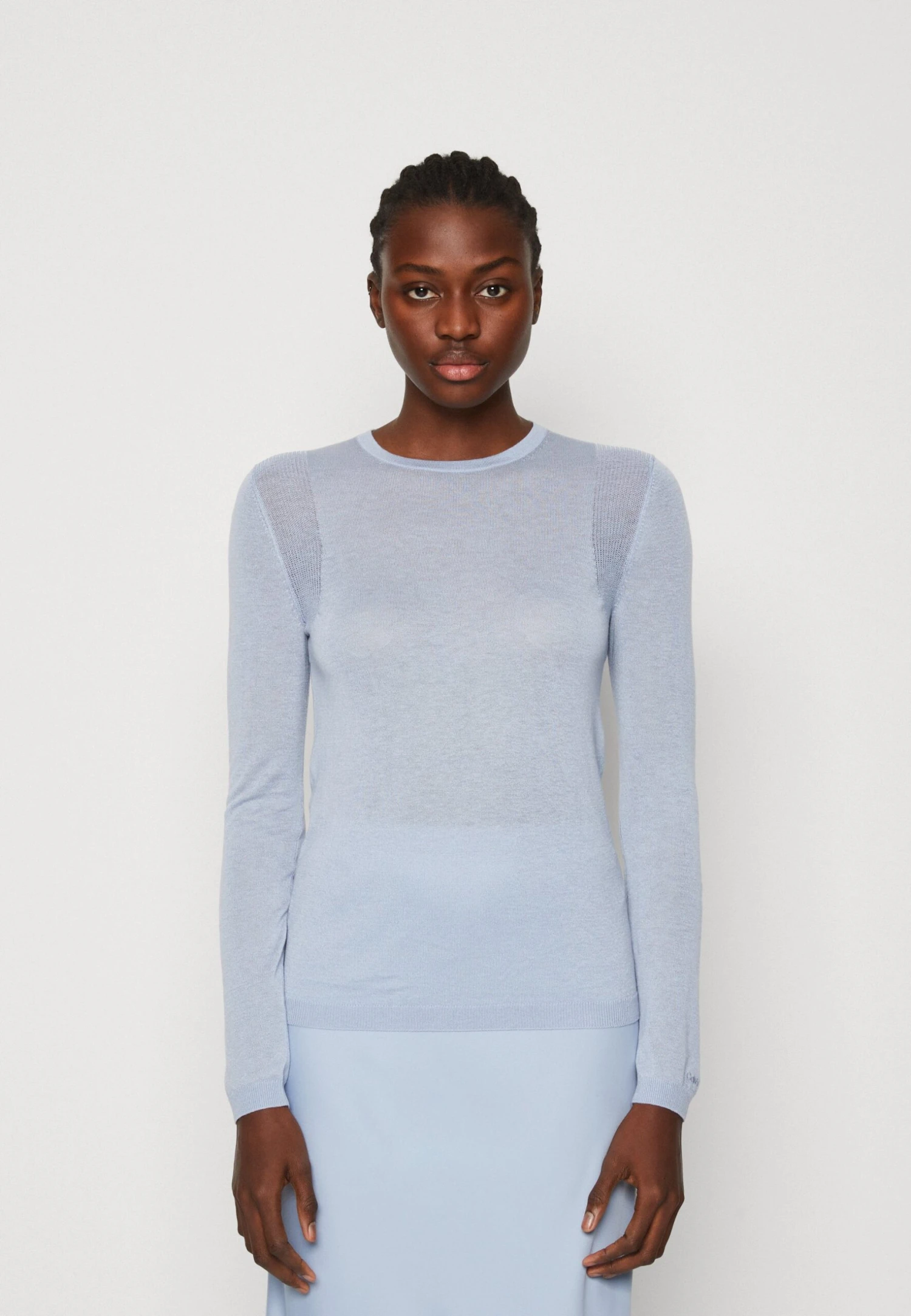 Calvin Klein Blend Sweater - Trui - Blue Chime