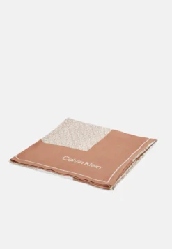 Calvin Klein Geo Minimal Scarf - Halsdoek - Beige