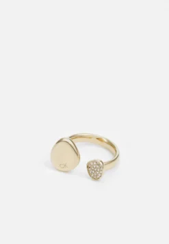 Calvin Klein Polished Ring - Ring - Gold-Coloured