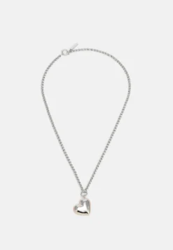 Calvin Klein Polished On Hearts Necklace - Ketting - Silver-Coloured