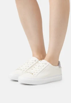 Calvin Klein Lace Up - Sneakers Laag - Marshmallow/Lilac Dust