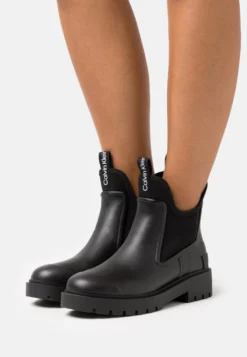 Calvin Klein Jeans Mid Rainboot Chelsea - Korte Laarzen - Black