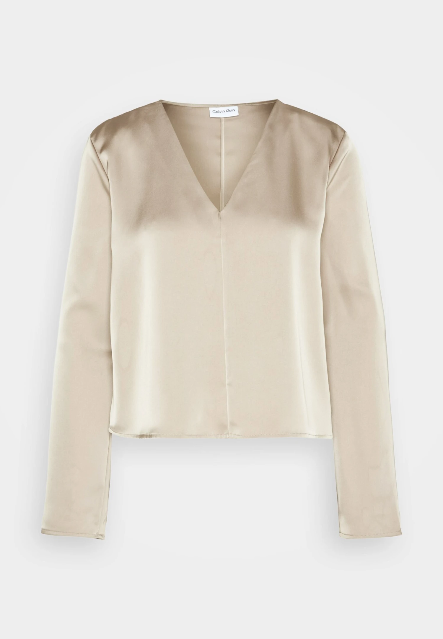 Calvin Klein Light Weight Shirt - Blouse - Medium Taupe - Afbeelding 5