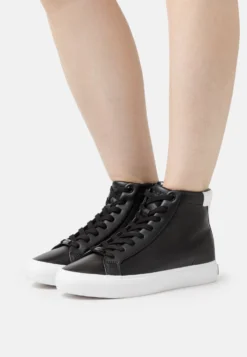 Calvin Klein Sneakers Hoog - Black/White