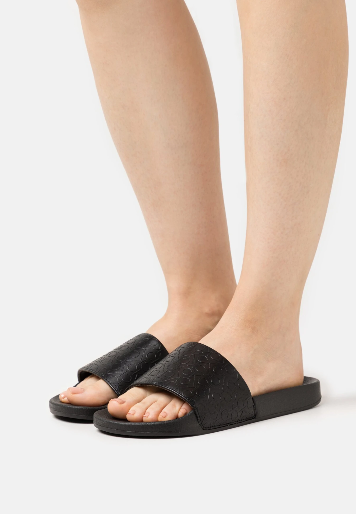 Calvin Klein Badslippers - Black Mono